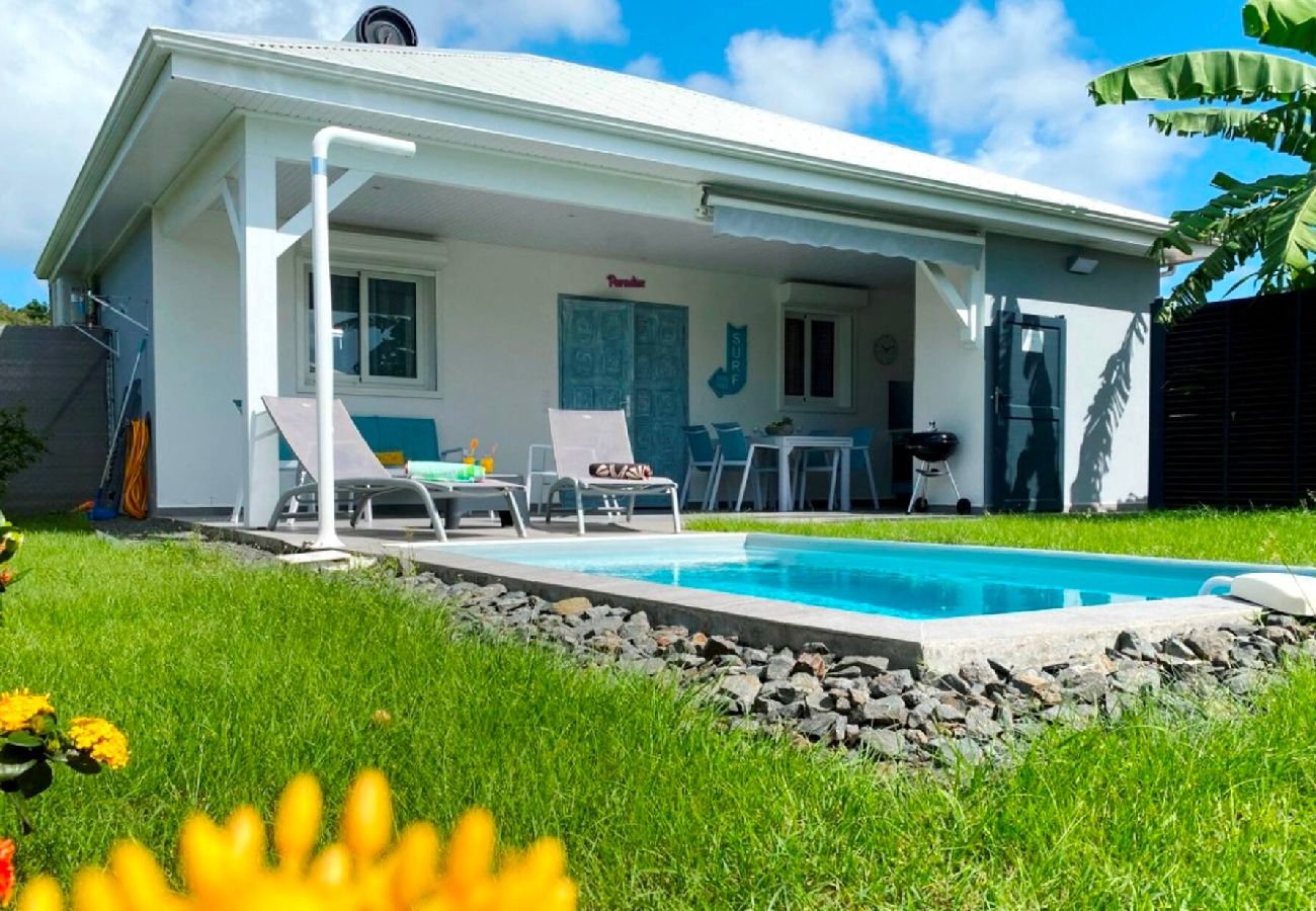 Villa à Le Gosier - Villa Gosier ref G043 2ch 4 pers piscine