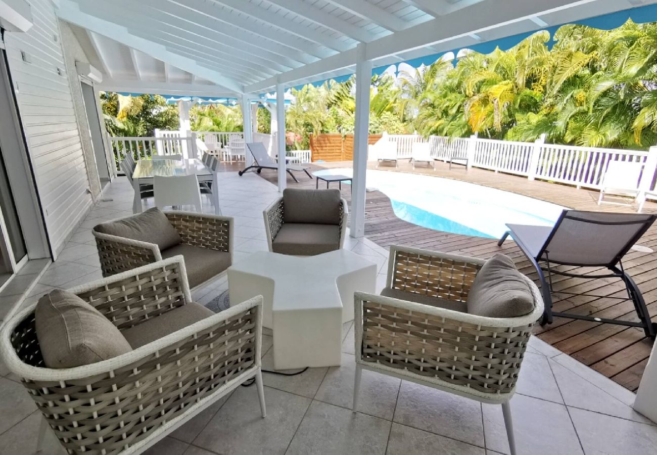 Villa à Saint-François - Villa G157 St François 4 ch piscine 8 pers