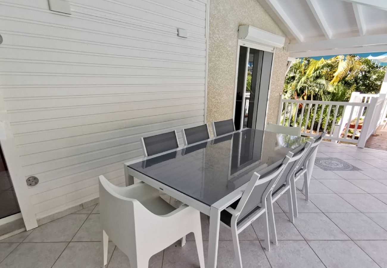 Villa à Saint-François - Villa G157 St François 4 ch piscine 8 pers