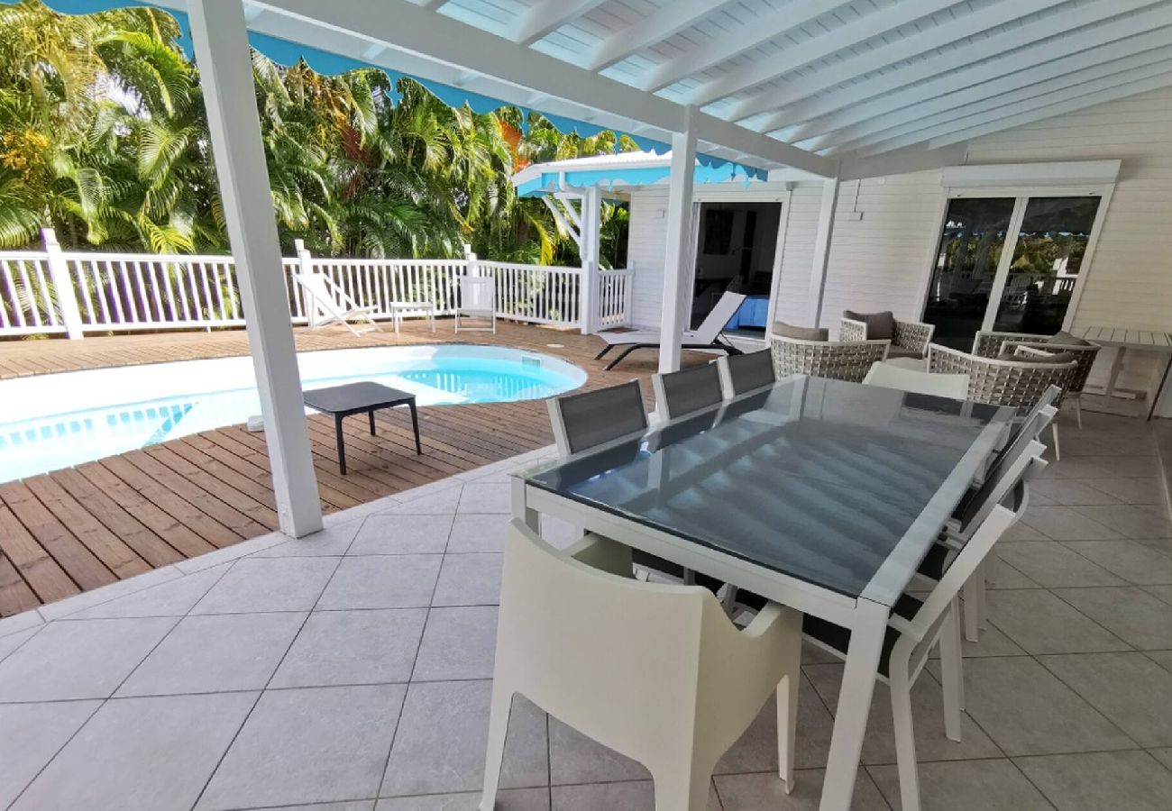 Villa à Saint-François - Villa G157 St François 4 ch piscine 8 pers