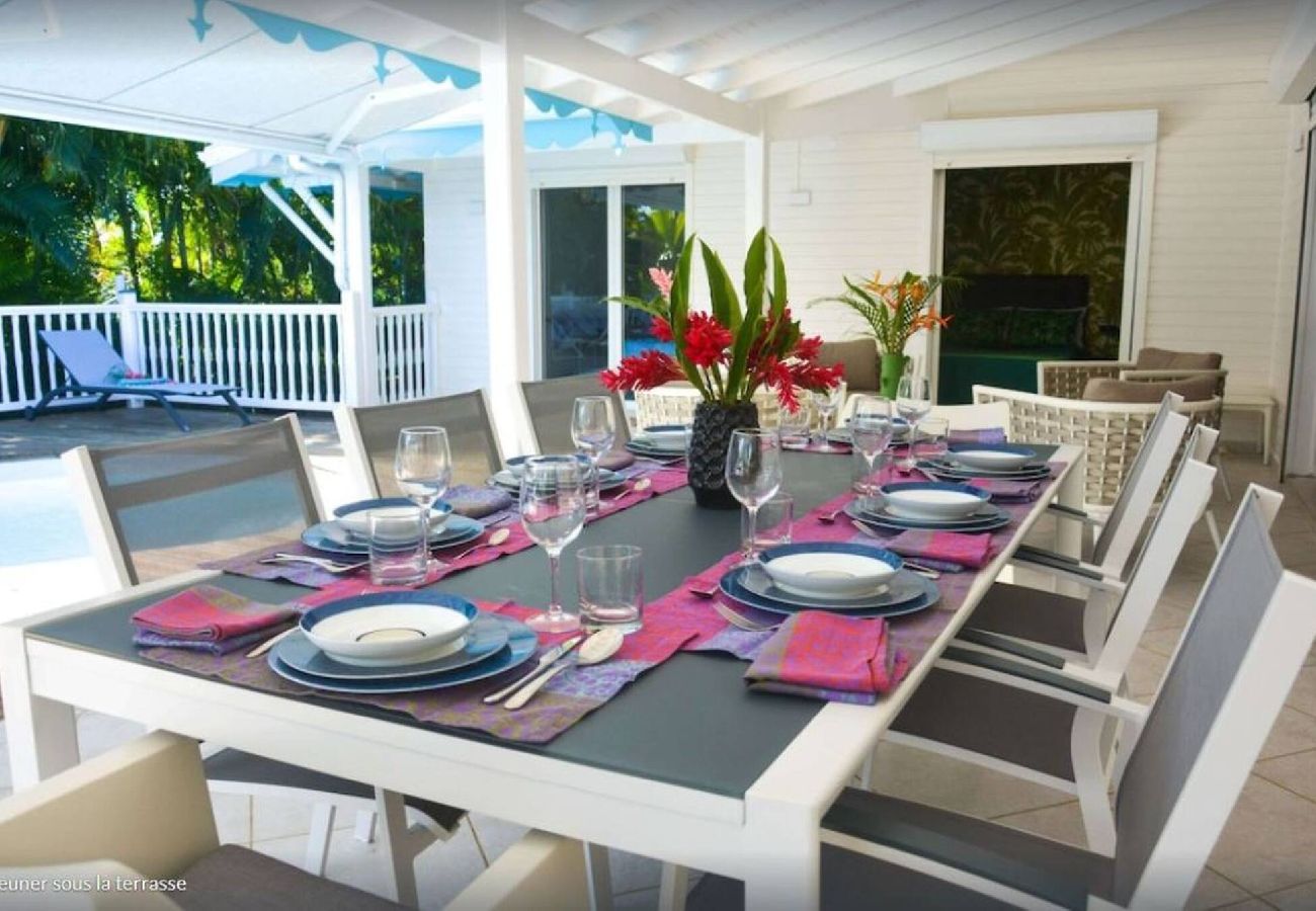 Villa à Saint-François - Villa G157 St François 4 ch piscine 8 pers