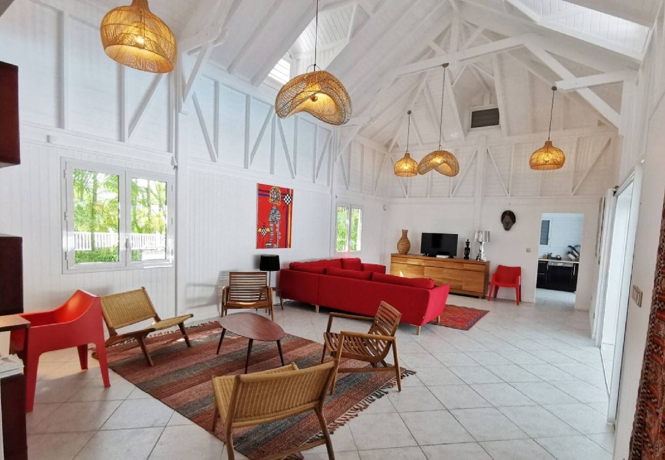 Villa à Saint-François - Villa G157 St François 4 ch piscine 8 pers