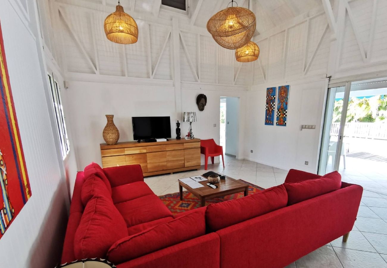 Villa à Saint-François - Villa G157 St François 4 ch piscine 8 pers