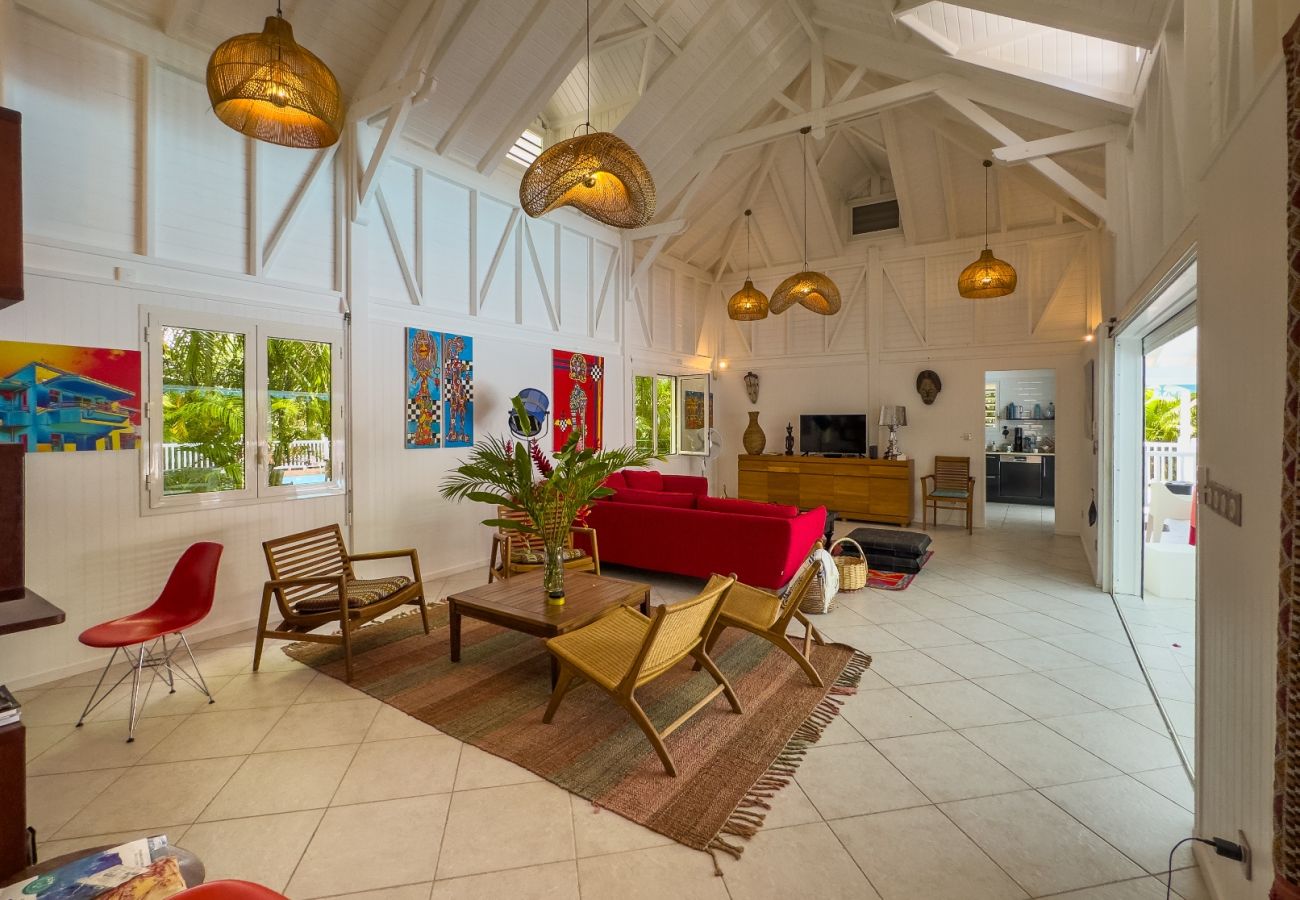 Villa à Saint-François - Villa G157 St François 4 ch piscine 8 pers