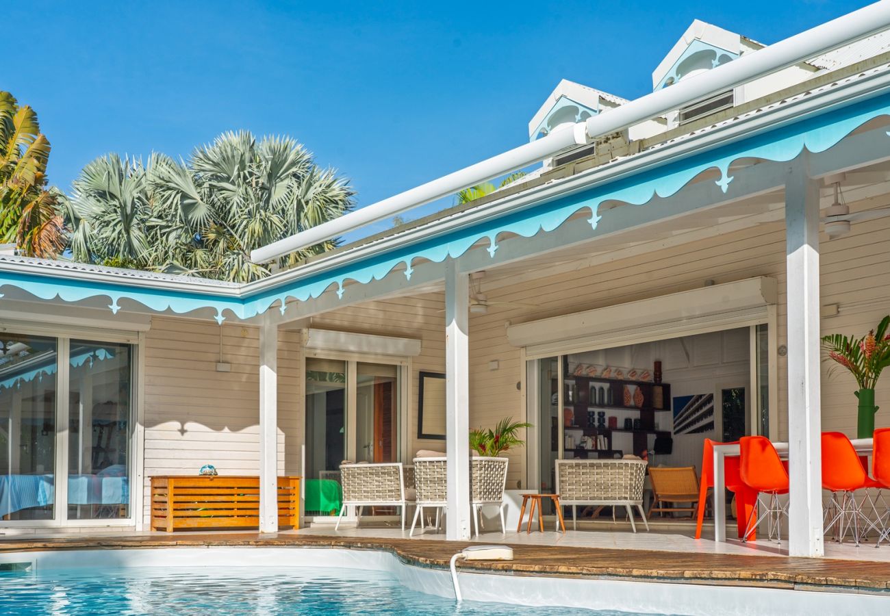 Villa à Saint-François - Villa G157 St François 4 ch piscine 8 pers