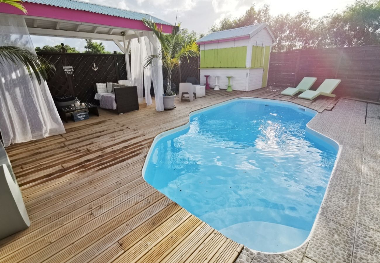 Villa à Saint-François - Villa à Saint François G109 4 ch piscine 11 pers
