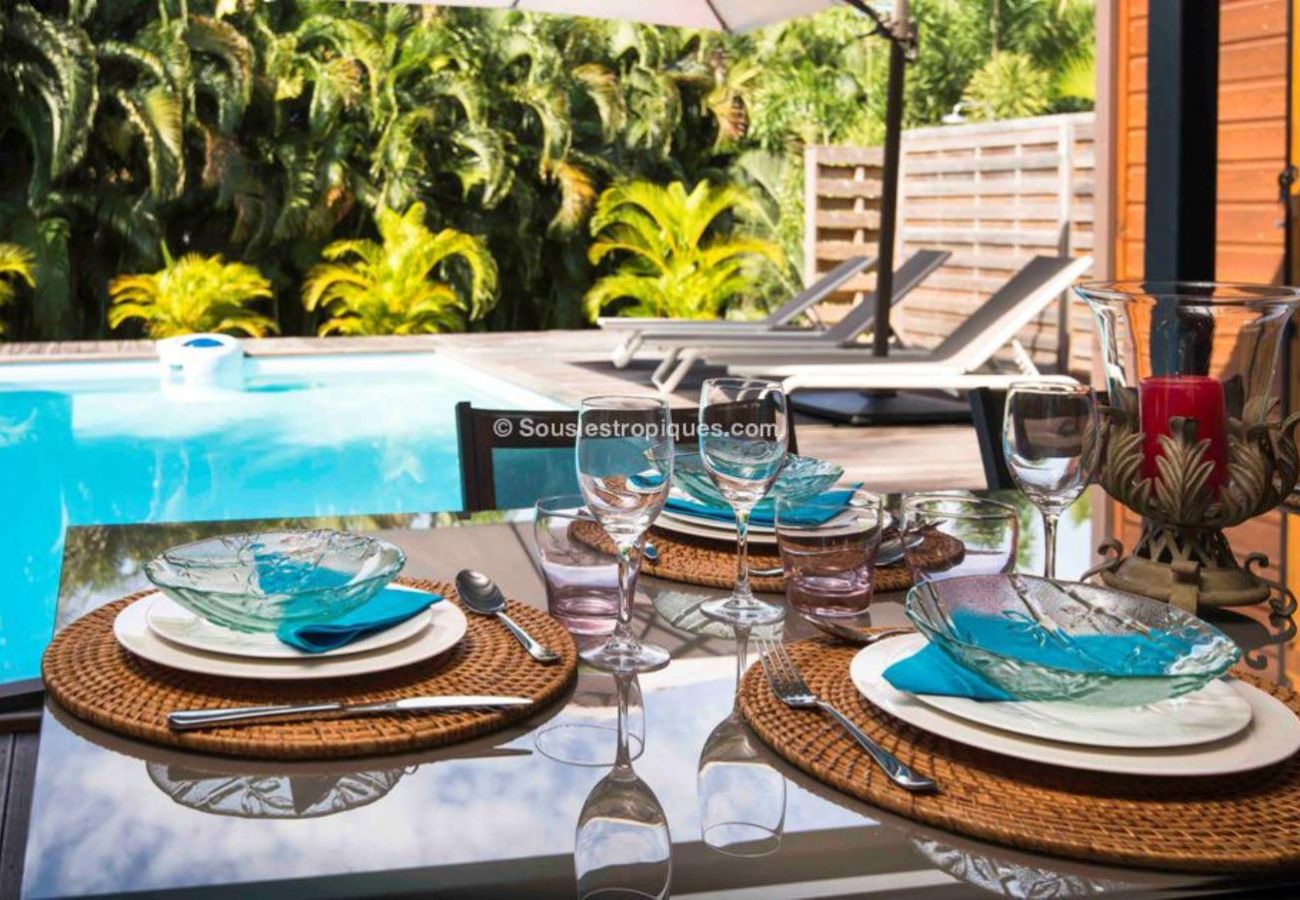 Villa à Bouillante - Villa à Bouillante G126C piscine 3 ch 6 pers