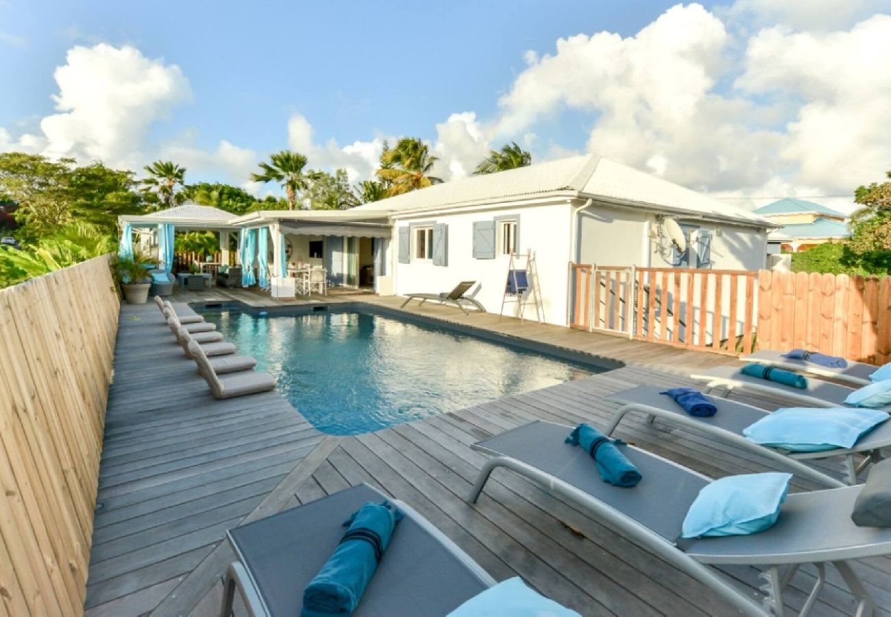 Maison à Saint-François - Villa St François 3 ch piscine 150m plage (g076a)