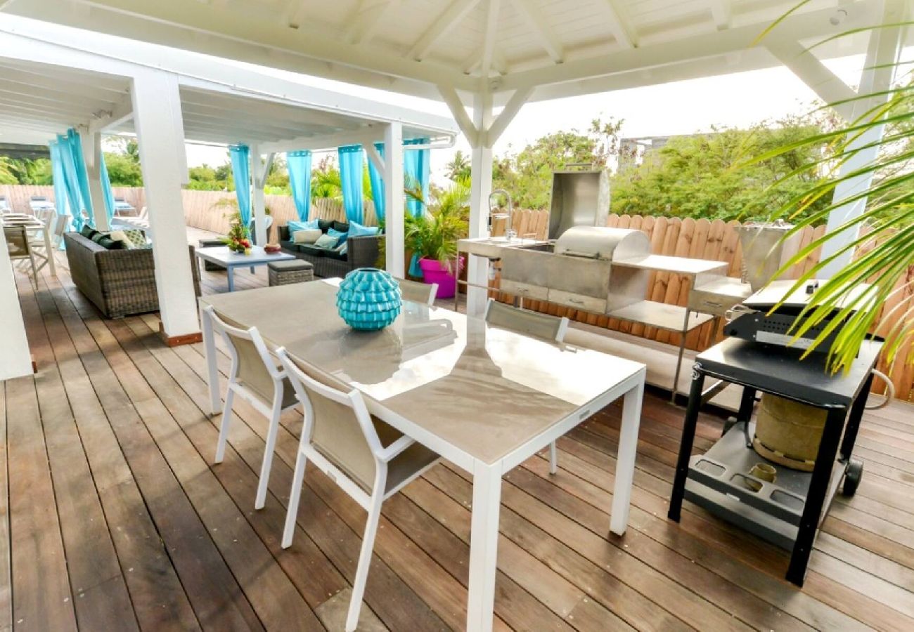 Maison à Saint-François - Villa St François 3 ch piscine 150m plage (g076a)