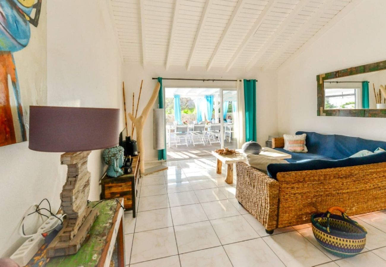 Maison à Saint-François - Villa St François 3 ch piscine 150m plage (g076a)