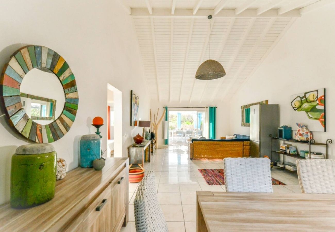 Maison à Saint-François - Villa St François 3 ch piscine 150m plage (g076a)