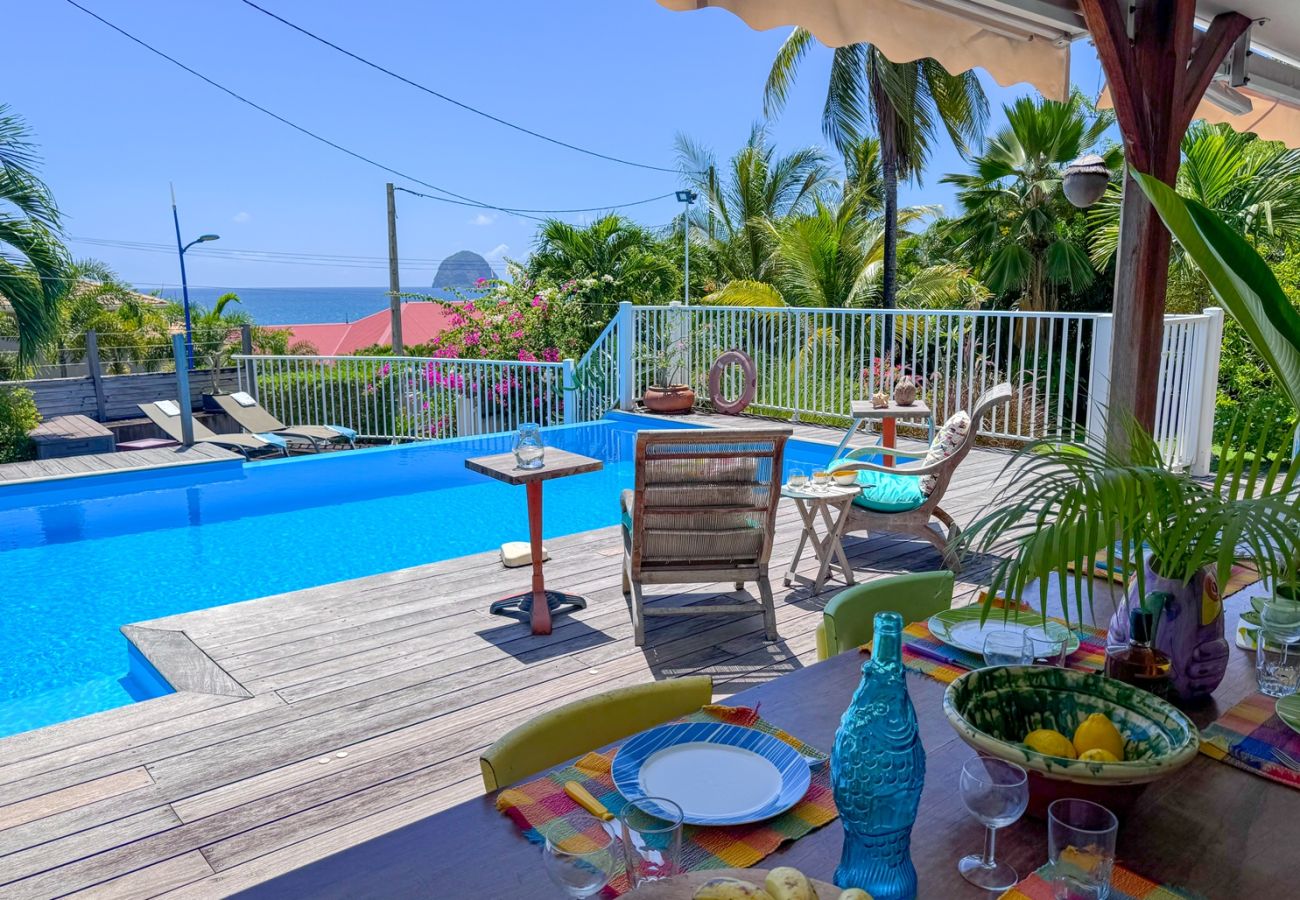 Villa à Le Diamant - Villa au Diamant en Martinique - Ref : M137