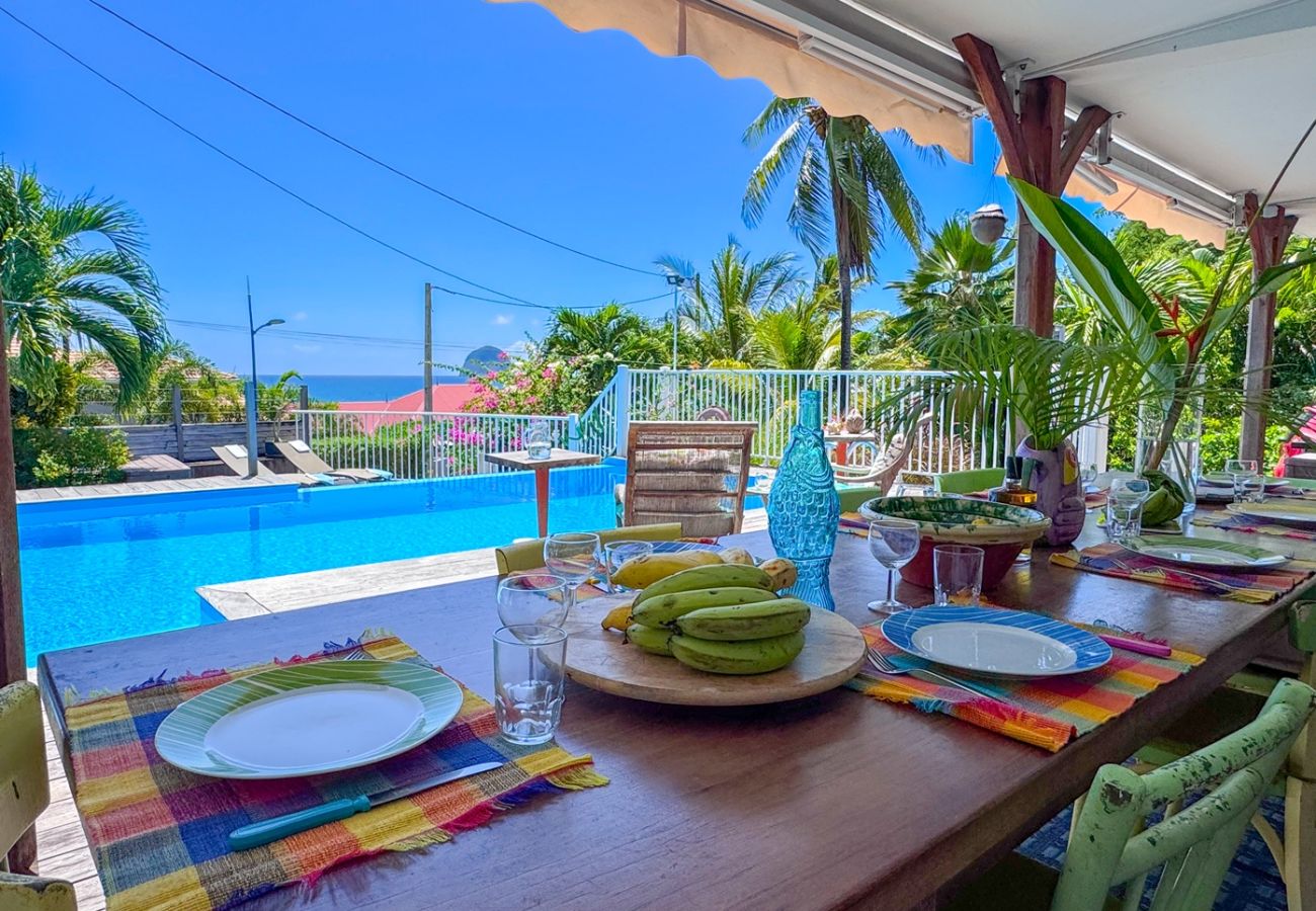Villa à Le Diamant - Villa au Diamant en Martinique - Ref : M137