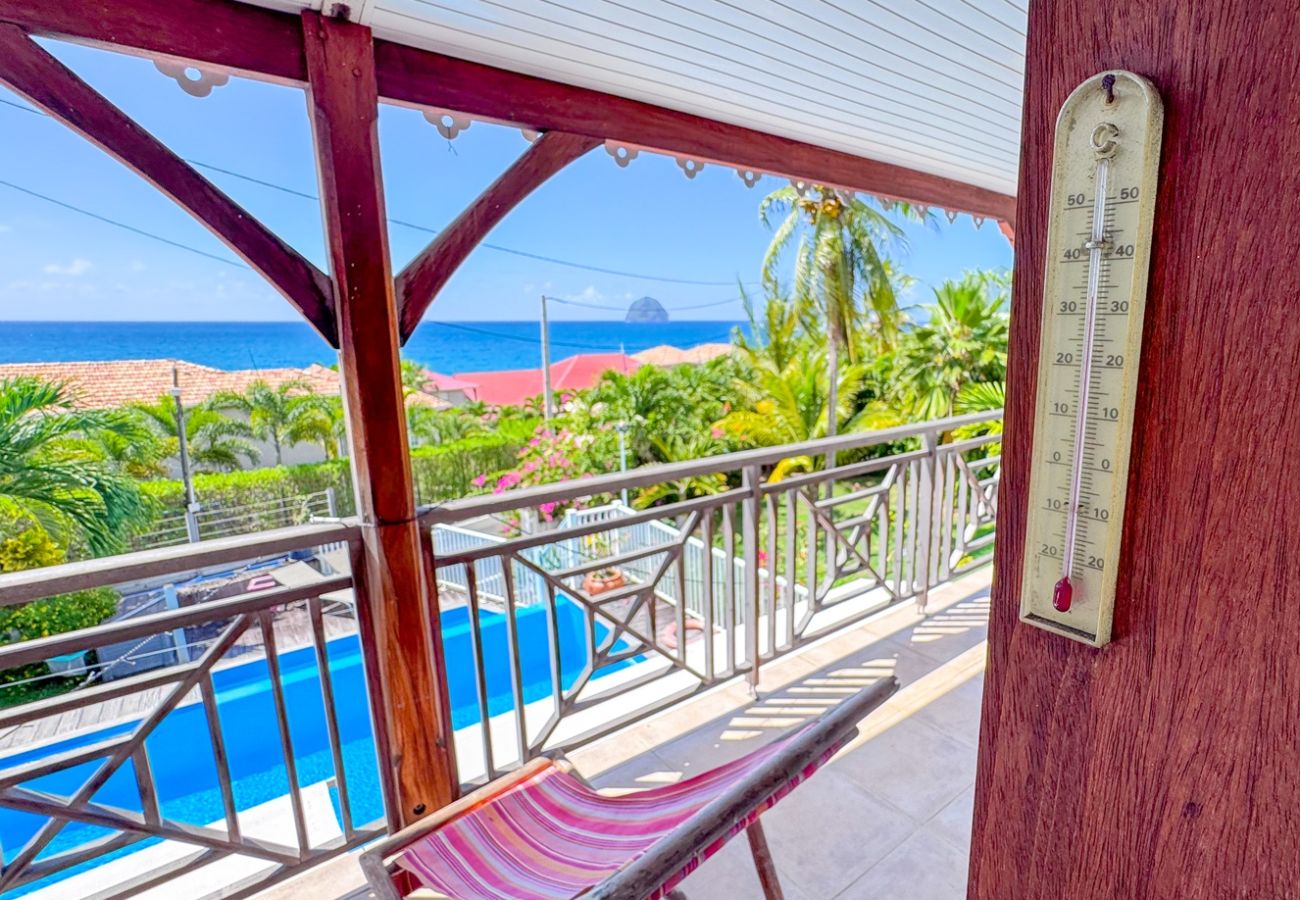 Villa à Le Diamant - Villa au Diamant en Martinique - Ref : M137