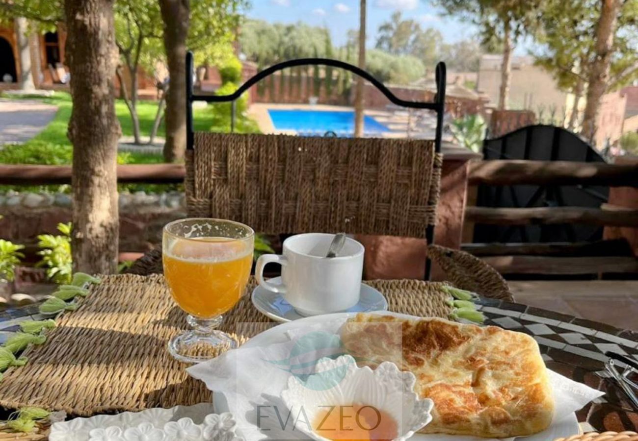 Chambres d'hôtes à Marrakech Alentours - CH DOUBLE Chez Mamouchthka MAR0045F