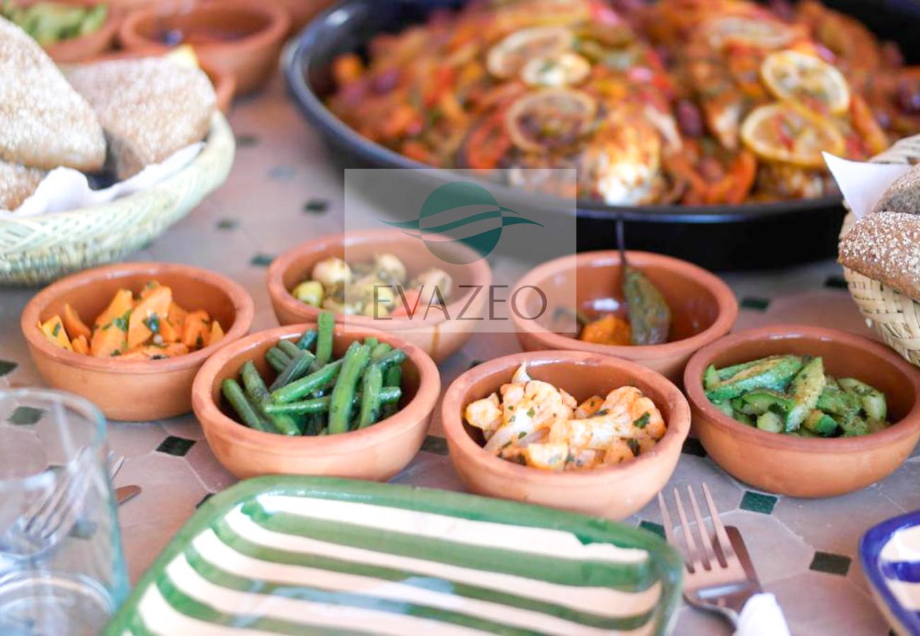 Chambres d'hôtes à Marrakech Alentours - CH DOUBLE TARGAFIT MAR0042F