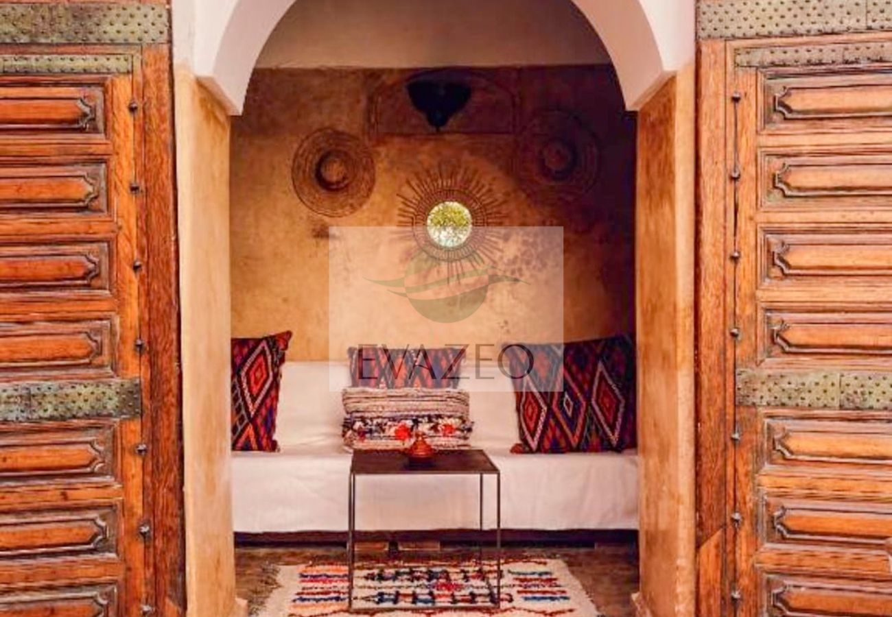 Chambres d'hôtes à Marrakech - CH QUADRUPLE Riad Sidi Radoine MAR0052F