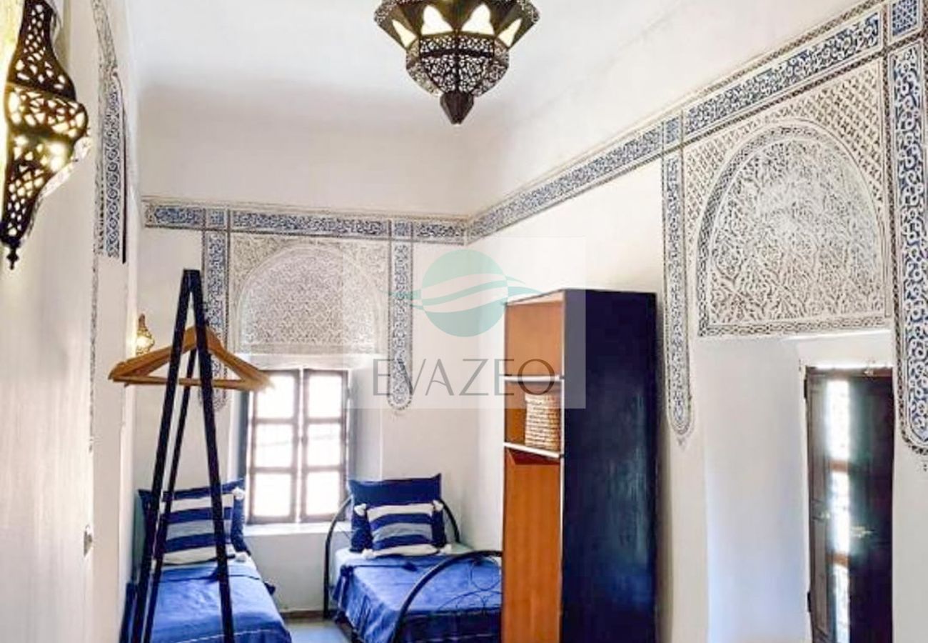 Chambres d'hôtes à Marrakech - CH QUADRUPLE Riad Sidi Radoine MAR0052F