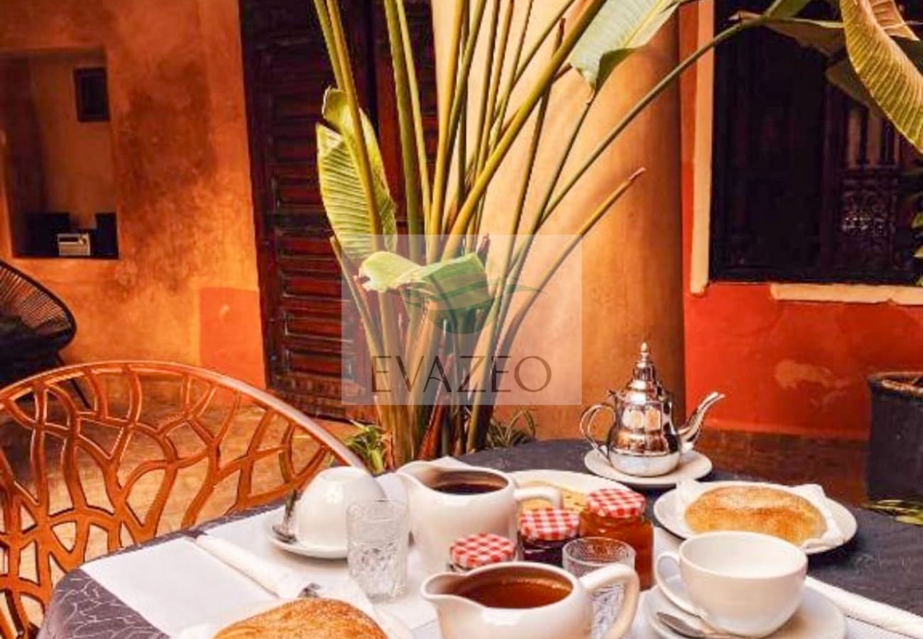 Chambres d'hôtes à Marrakech - CH QUADRUPLE Riad Sidi Radoine MAR0052F