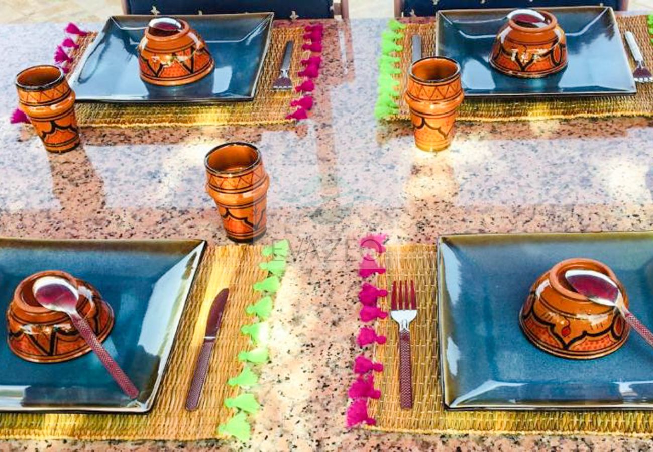 Chambres d'hôtes à Marrakech Alentours - CH TRIPLE RIAD NASMA MAR0014F