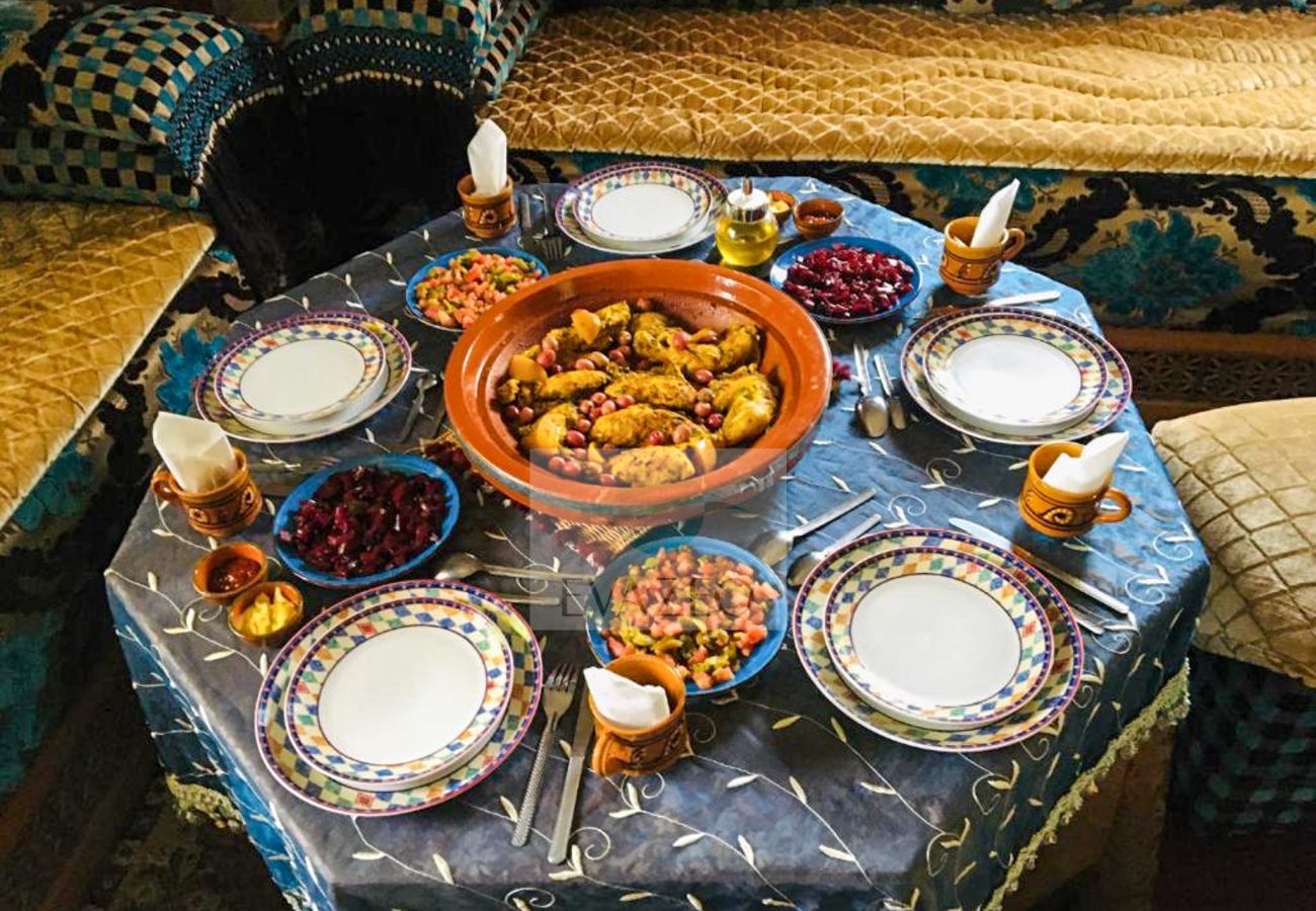 Chambres d'hôtes à Marrakech Alentours - CH TRIPLE RIAD NASMA MAR0014F