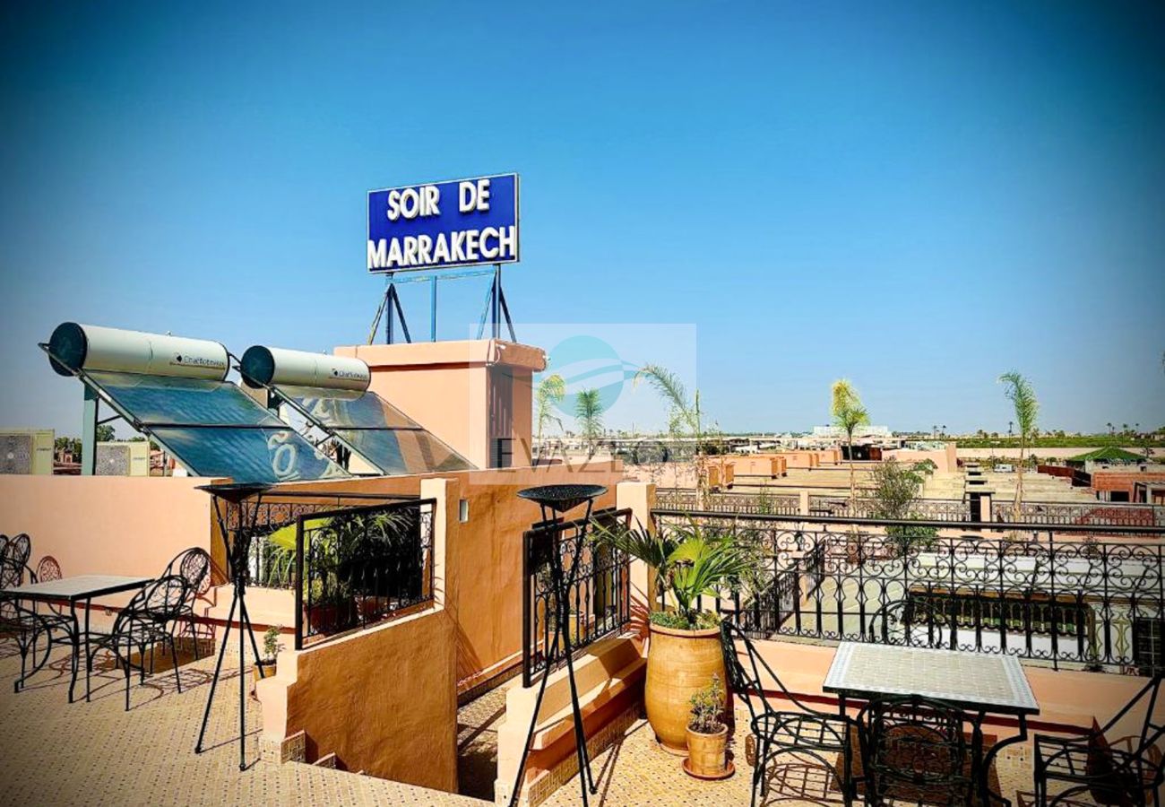 Chambres d'hôtes à Marrakech - SUITE KING DOUBLE RIAD SOIR DE MARRAKECH MAR0064F