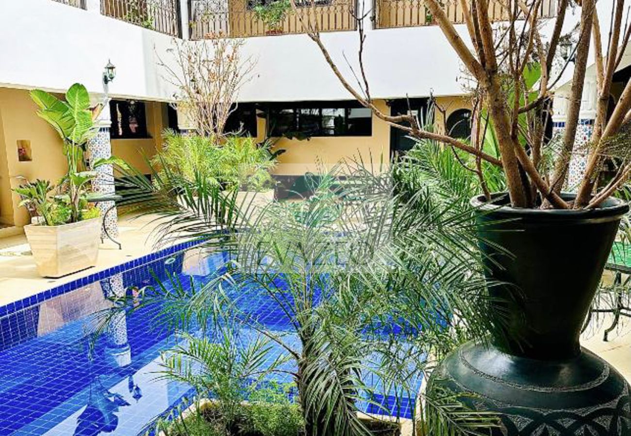 Chambres d'hôtes à Marrakech - SUITE KING DOUBLE RIAD SOIR DE MARRAKECH MAR0064F