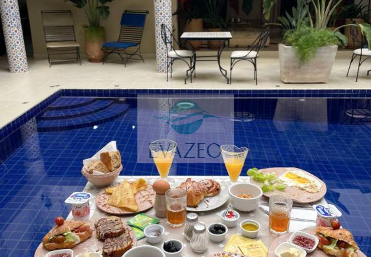 Chambres d'hôtes à Marrakech - SUITE KING DOUBLE RIAD SOIR DE MARRAKECH MAR0064F