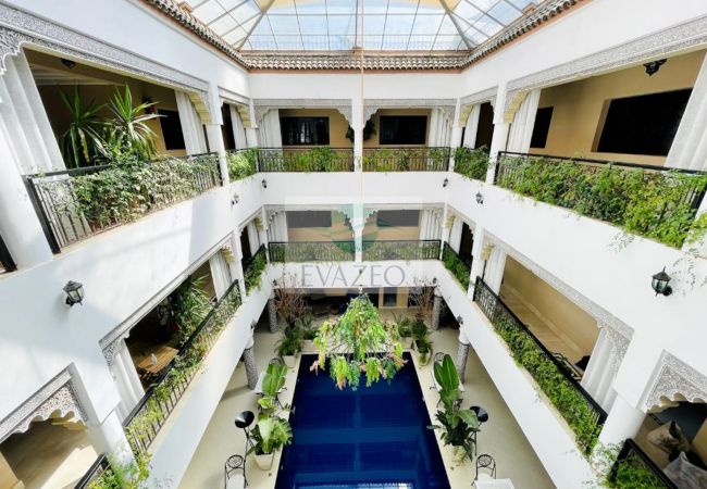 Chambres d'hôtes à Marrakech - SUITE PRESIDENTIELLE RIAD SOIR DE MARRAKECH MAR006