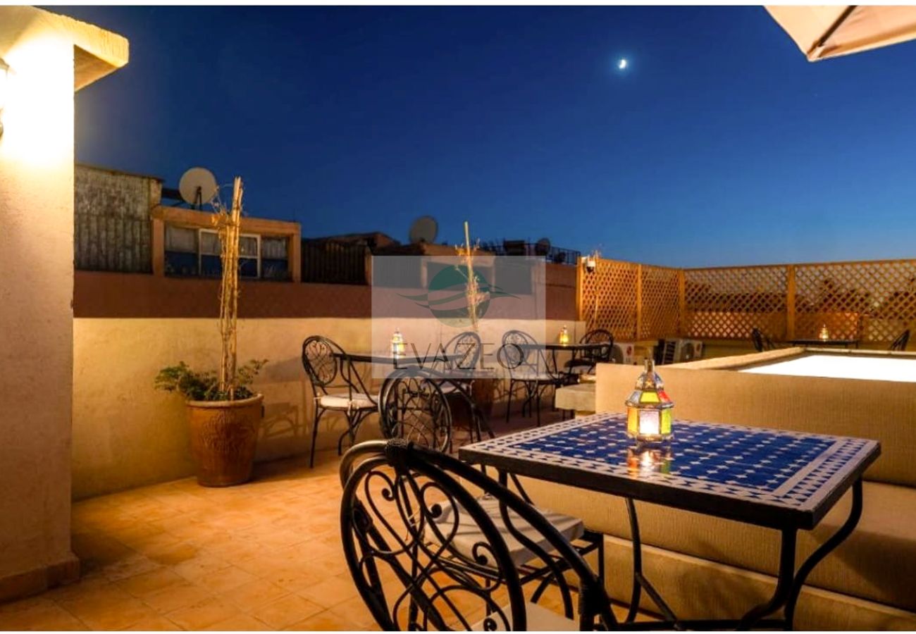 Chambres d'hôtes à Marrakech - CH SINGLE OU DOUBLE ECO RIAD COME & VA MAR0069F