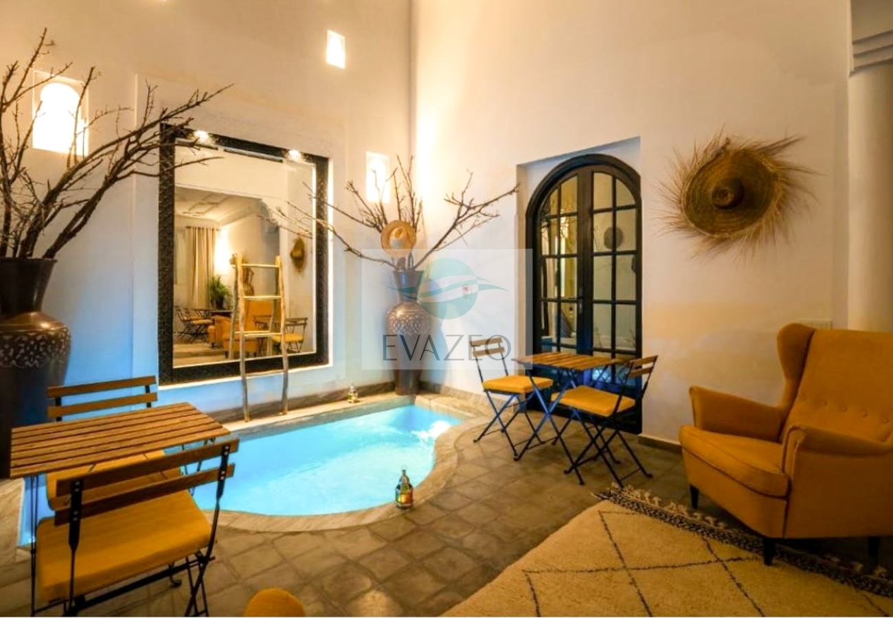 Chambres d'hôtes à Marrakech - CH SINGLE OU DOUBLE ECO RIAD COME & VA MAR0069F