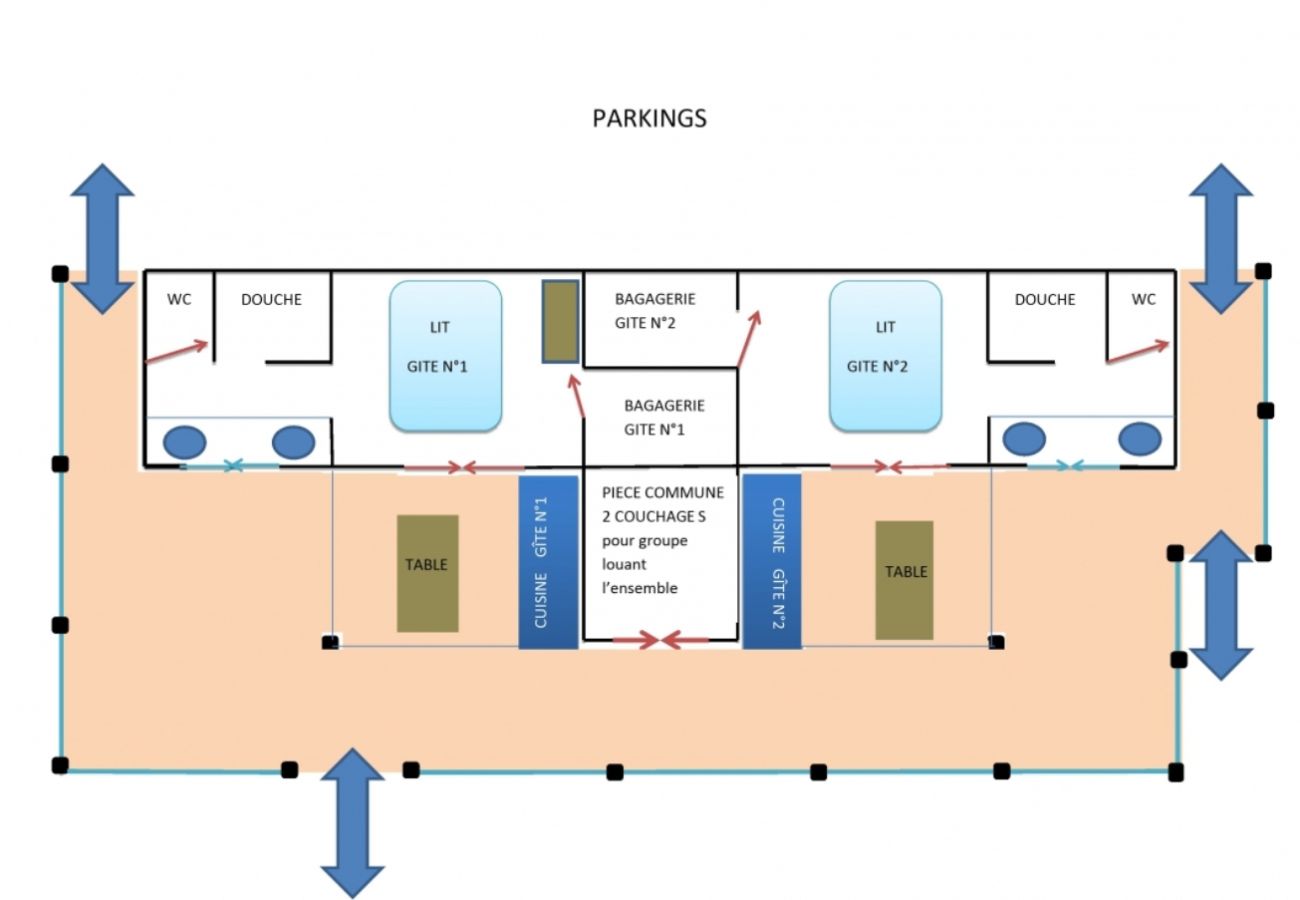 Bungalow à Deshaies - Gite Bleu Outremer 1 à Deshaies ref GEA005